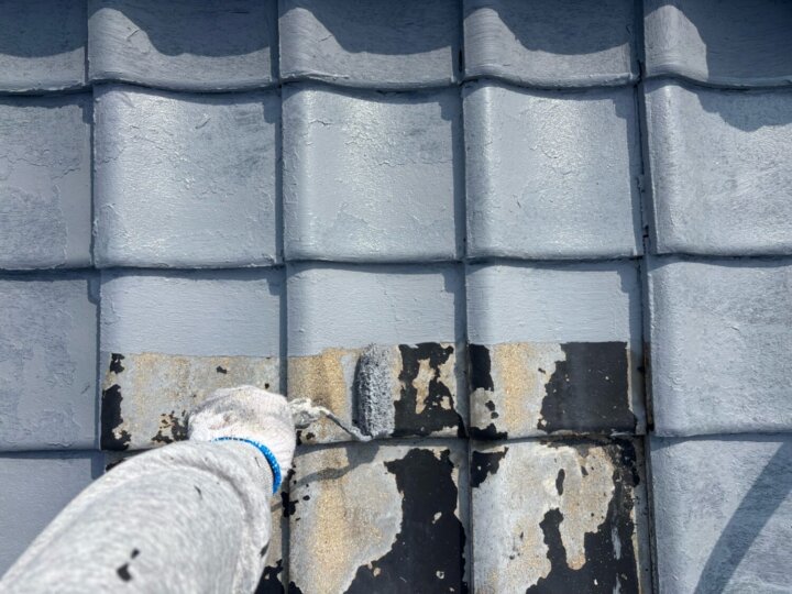 【下塗り】屋根