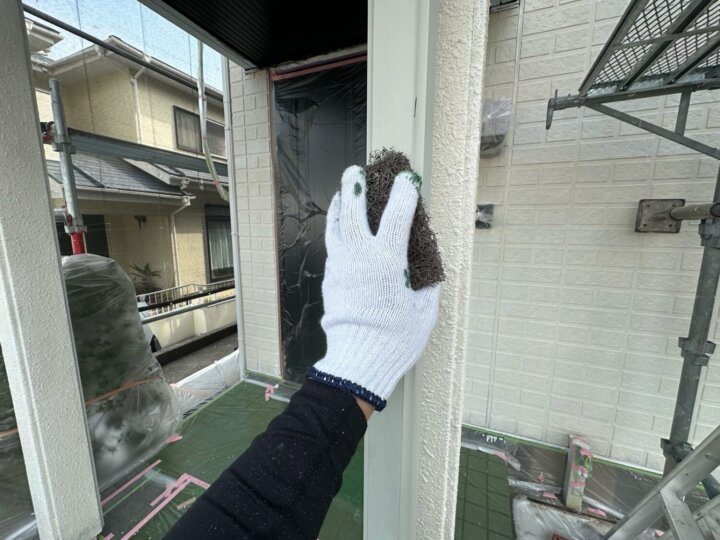 【下地処理】雨樋