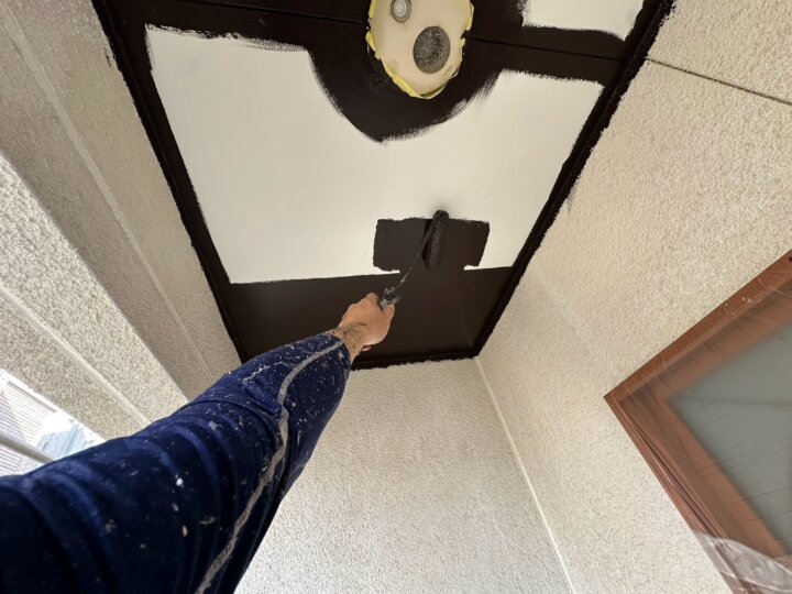 【中塗り】軒天井