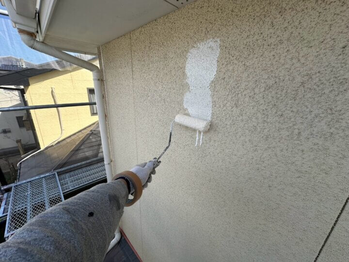 【下塗り】外壁