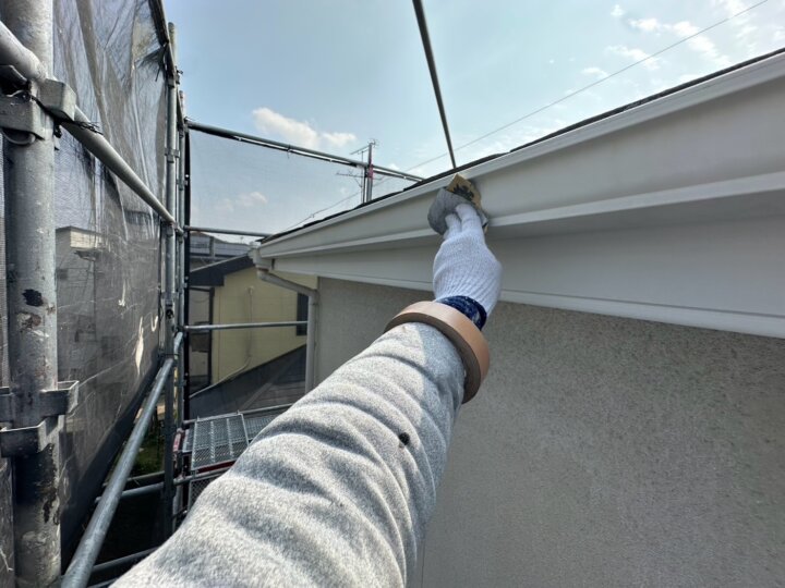 【下地処理】雨樋