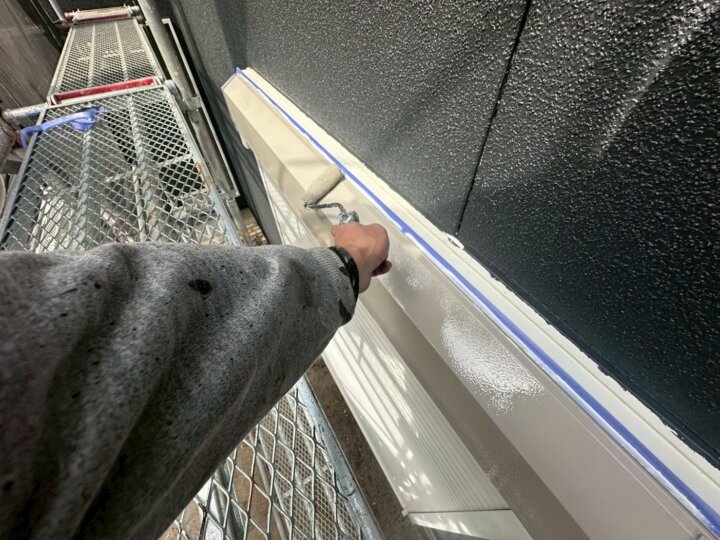 【上塗り】シャッターボックス