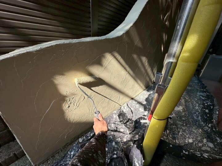 【上塗り】外構