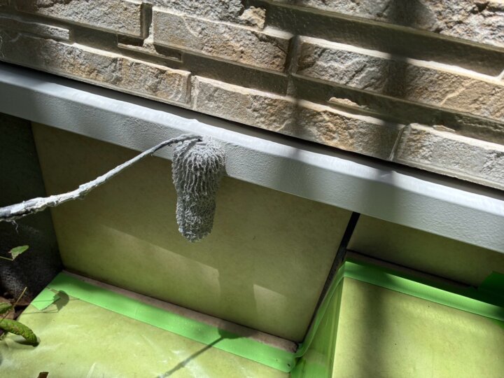 【上塗り】水切り