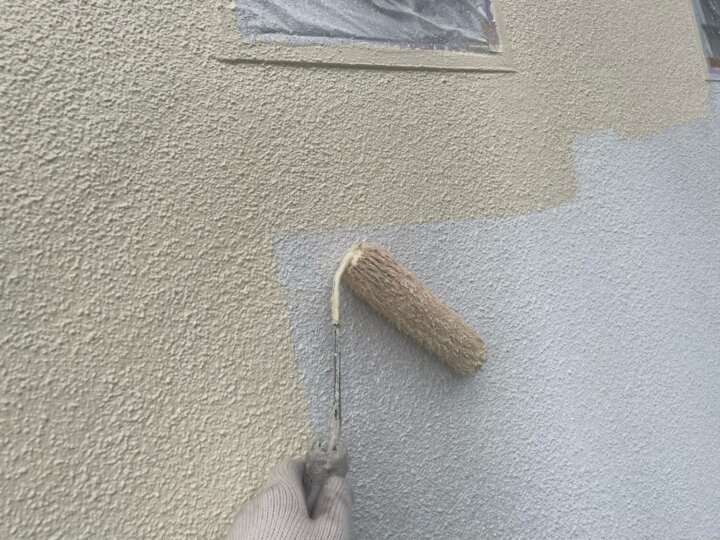【中塗り】外壁