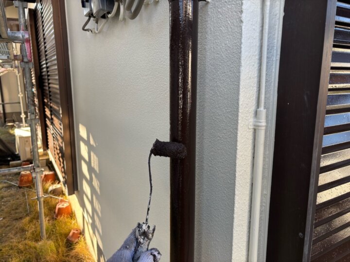 【上塗り】雨樋