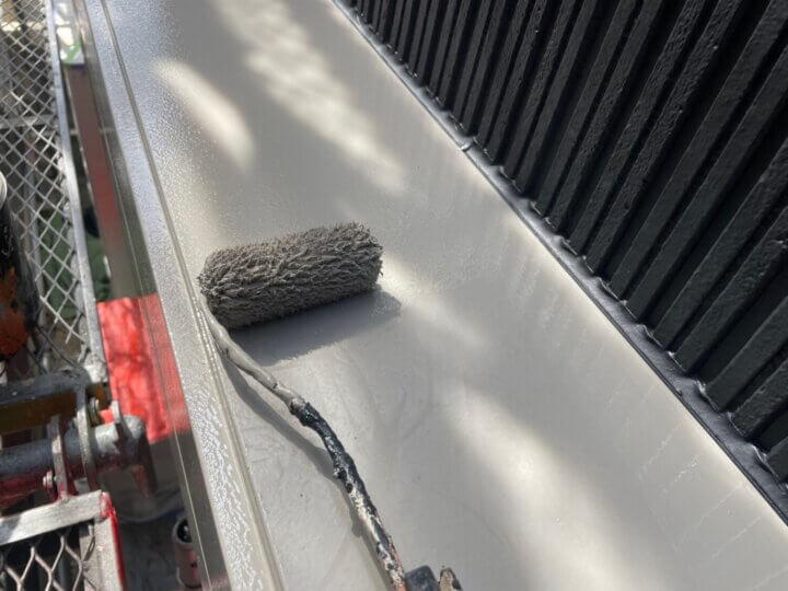 【上塗り】シャッターボックス