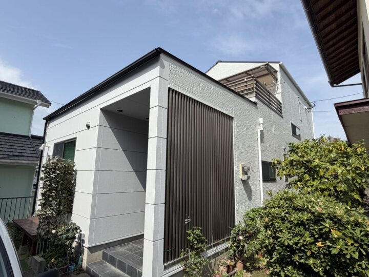 福岡県春日市【50坪】外壁塗装
