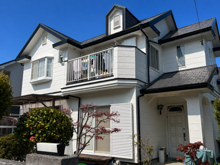 福岡県春日市【35坪】外壁塗装