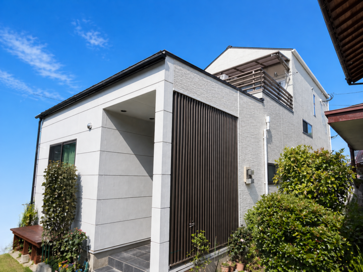 福岡県春日市【50坪】外壁塗装