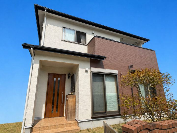 福岡県大野城市【35坪】外壁塗装