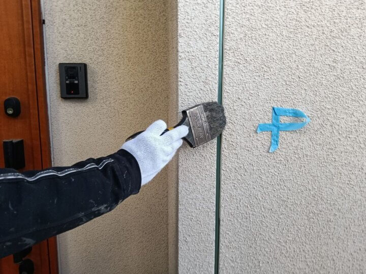 【撤去後清掃】板間目地コーキング