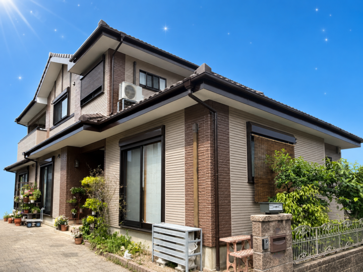 福岡県福津市【40坪】外壁塗装