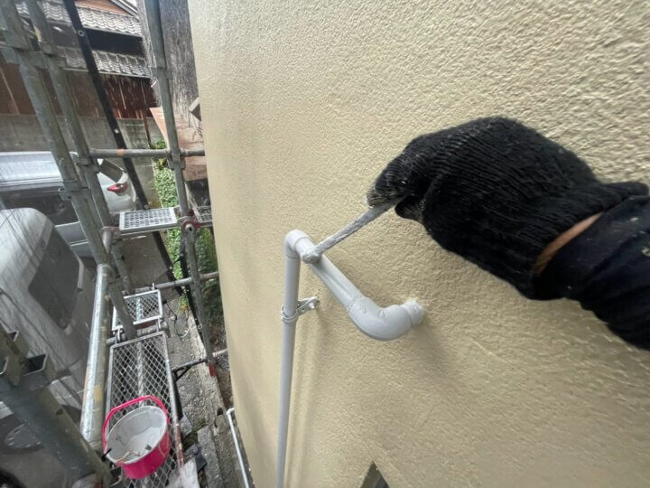 【上塗り】雨樋