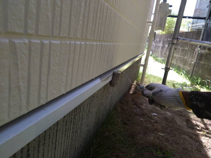 【中塗り】水切り