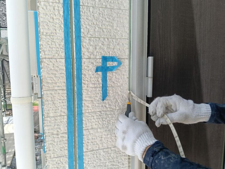 【撤去】建具廻りコーキング