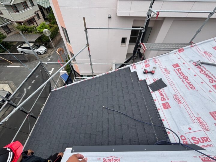【屋根施工】