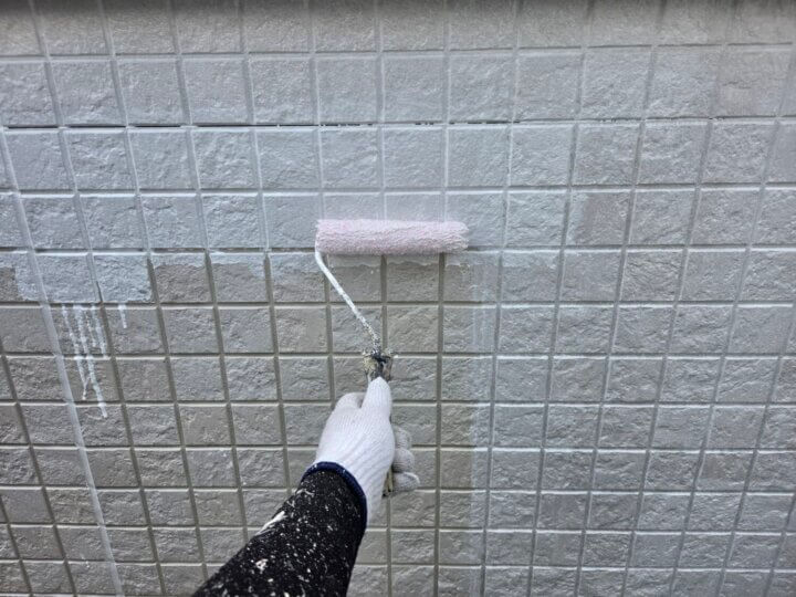 【下塗り】外壁
