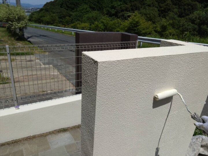 【上塗り】外構
