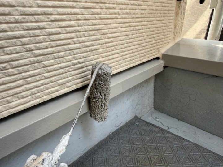 【上塗り】水切り