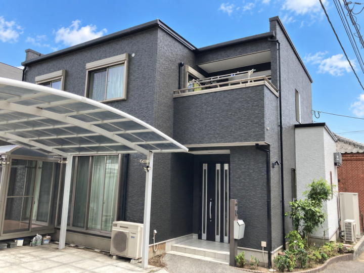 福岡県古賀市　【35坪】外壁塗装